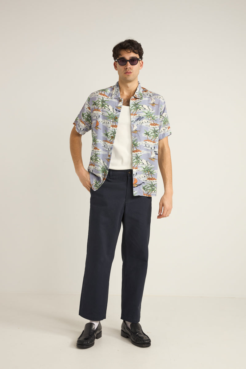 TROPICAL SS SHIRT MIST
