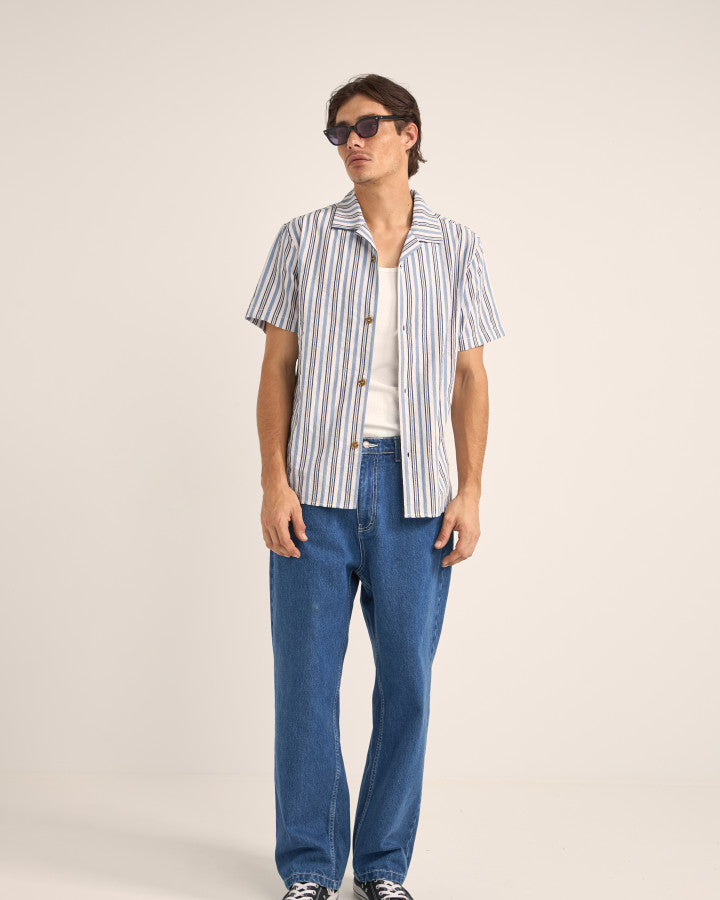 VACATION STRIPE SS SHIRT