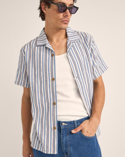 VACATION STRIPE SS SHIRT