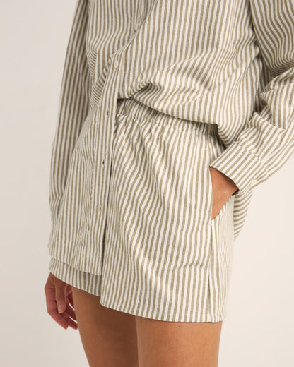 VALLEY STRIPE SHORT IVY