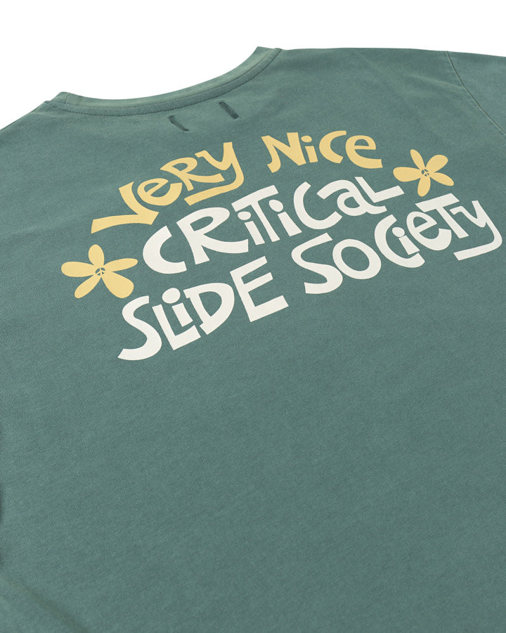 VERY NICE TEE dusty green