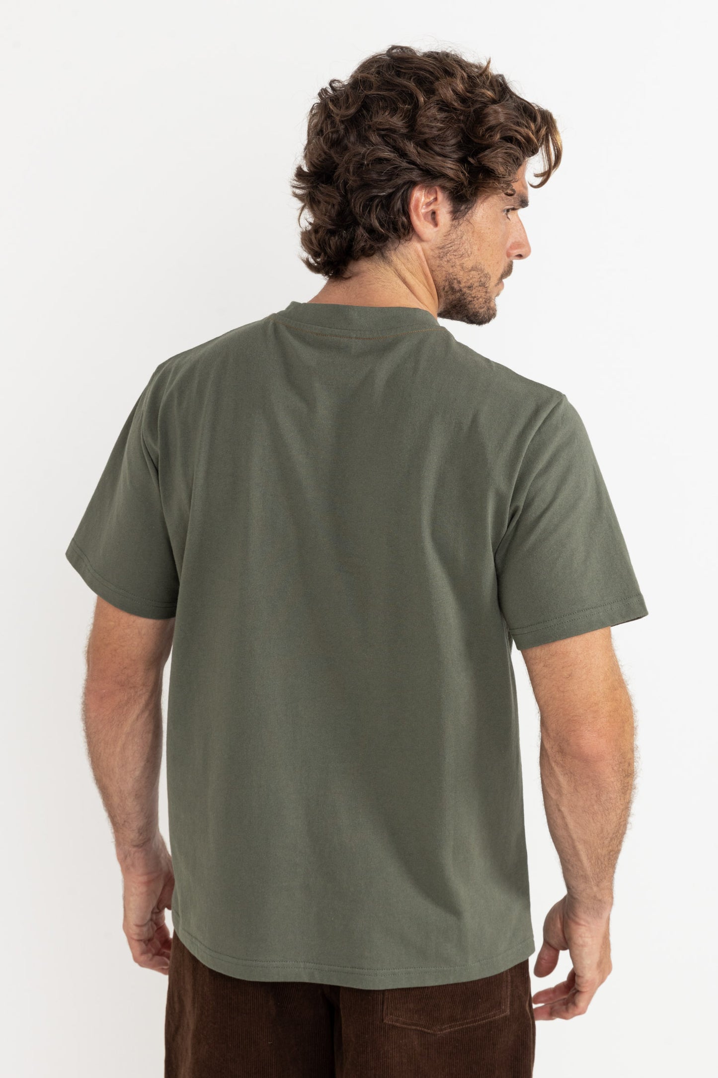 VINE RIPENED VINTAGE SS T-SHIRT FOREST