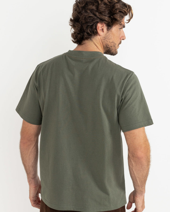 VINE RIPENED VINTAGE SS T-SHIRT forest