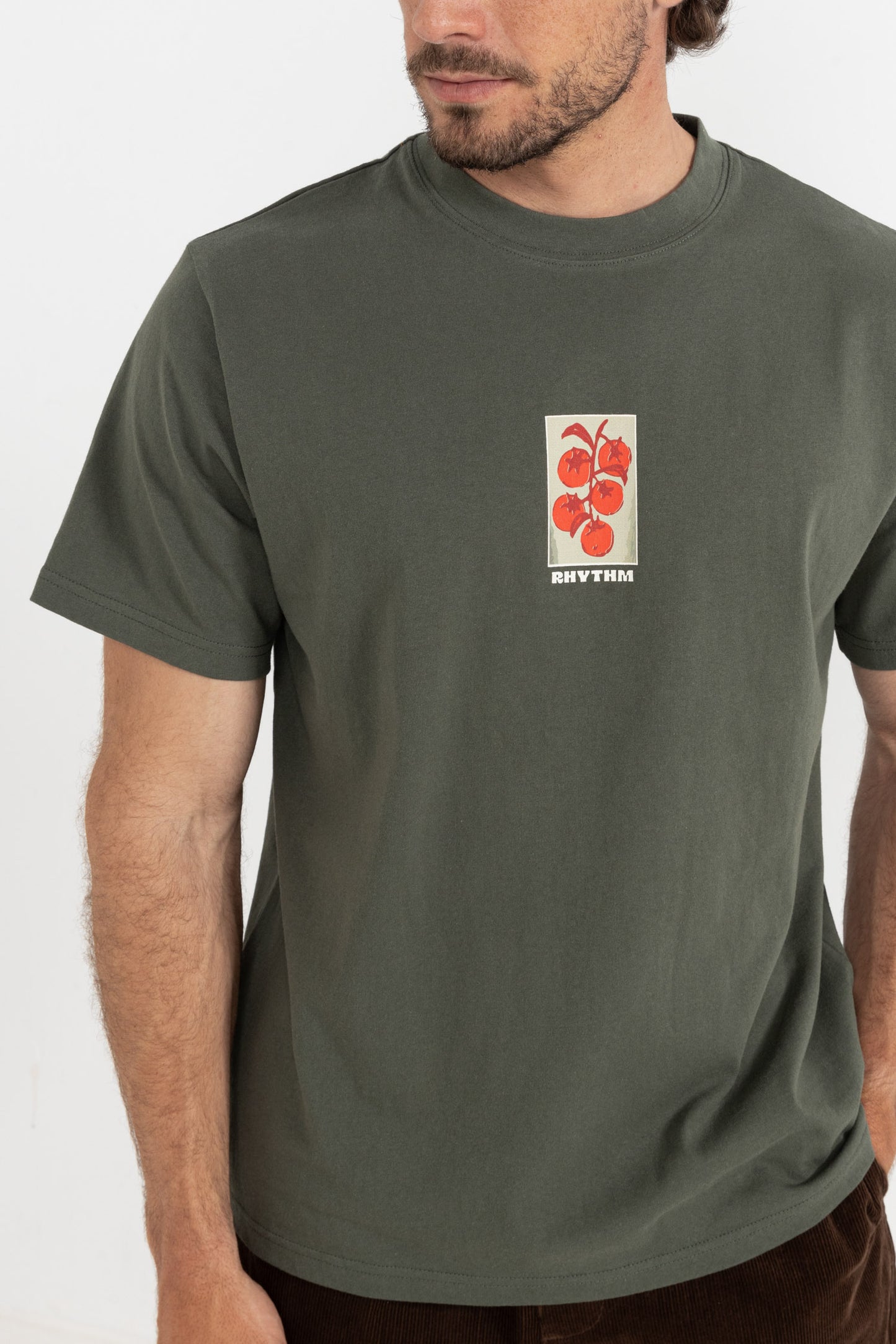 VINE RIPENED VINTAGE SS T-SHIRT FOREST