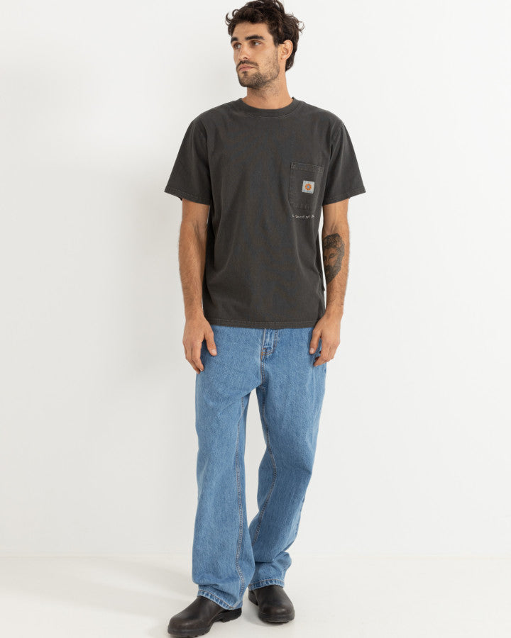 VINTAGE POCKET SS T-SHIRT BLACK