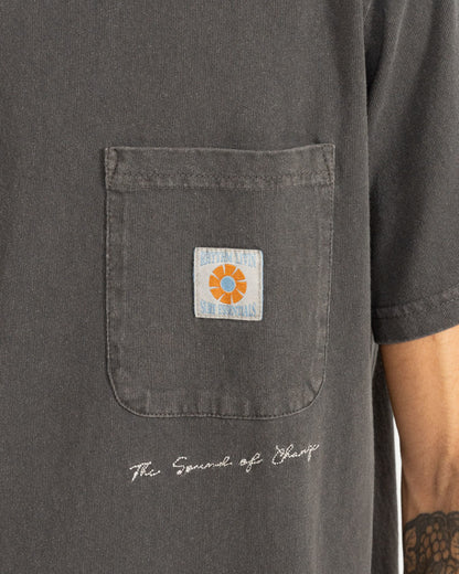 VINTAGE POCKET SS T-SHIRT BLACK