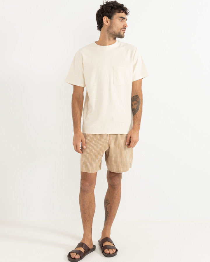 VINTAGE TERRY SS T-SHIRT natural