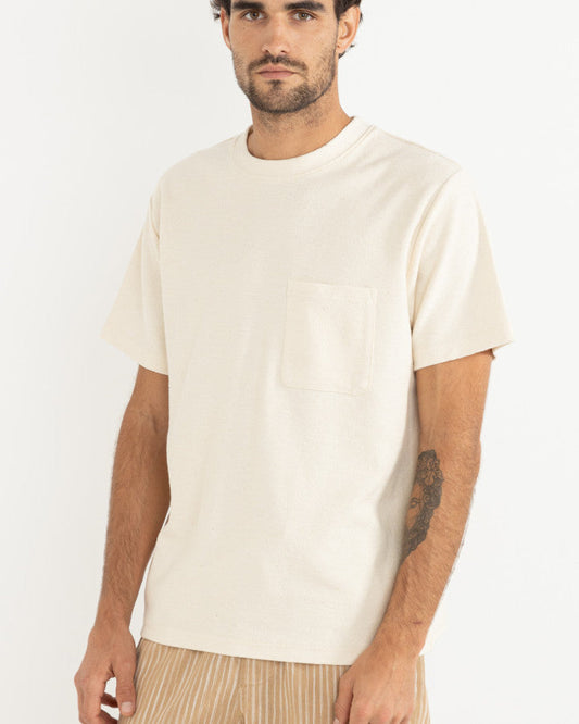 VINTAGE TERRY SS T-SHIRT natural