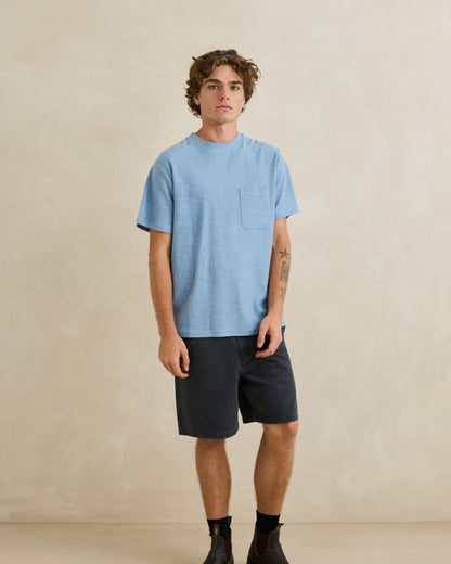 VINTAGE TERRY SS T-SHIRT slate