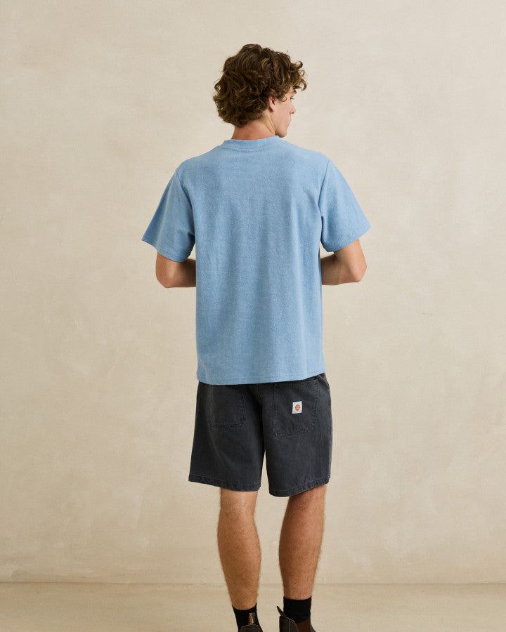 VINTAGE TERRY SS T-SHIRT slate