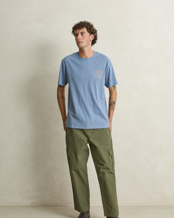 WORN PATH SS T-SHIRT slate